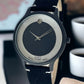 Watch​Quartz Swiss Tomi Made Stylish Watch For Boys And Girls, Leather Strap with Box - Rion Stores