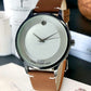 Watch​Quartz Swiss Tomi Made Stylish Watch For Boys And Girls, Leather Strap with Box - Rion Stores