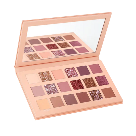 Watch​Huda Beauty Nude Eyeshadow Palette (18 Colors Eyeshadow Palette) - Rion Stores